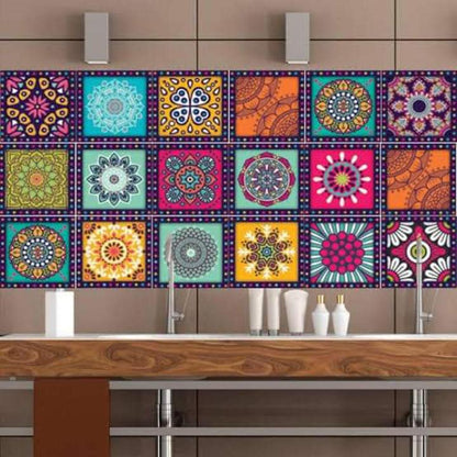 PRODESIRE™ KITCHEN WALL STICKER | TILE STICKER (4.8 X 4.8 INCH)