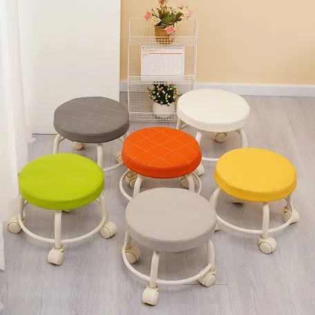 ROLLING STOOL WITH WHEELS