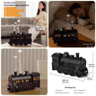 PRODESIRE™ RETRO TRAIN AIR HUMIDIFIER WITH LIGHT
