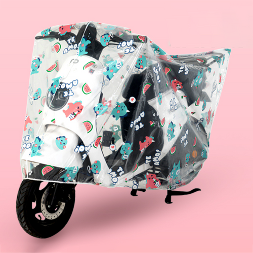 PRODESIRE™ TRANSPARENT MULTICOLOR SCOOTY COVER