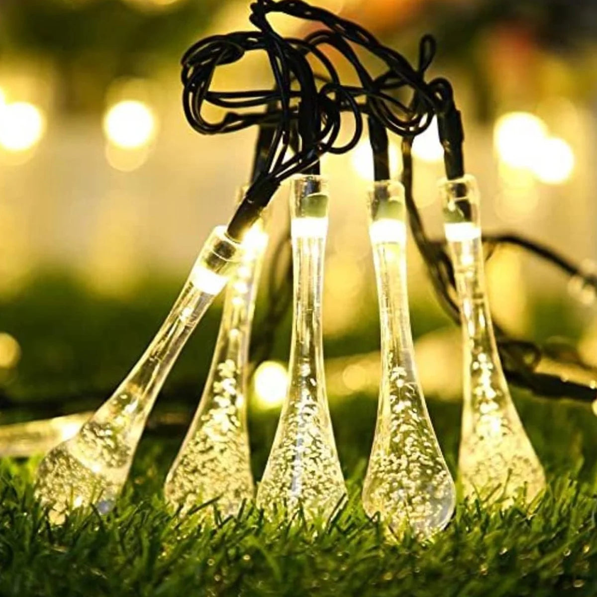 SOLAR LED STRING LIGHTS OUTDOOR DECORATIVE GARLAND