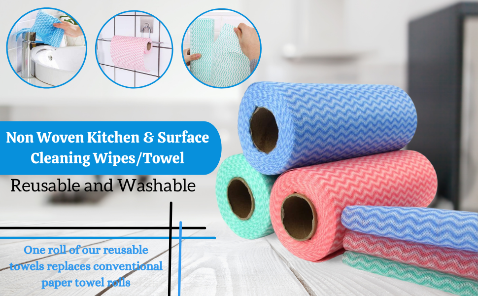 PRODESIRE™ REUSABLE KITCHEN CLEANING ROLL
