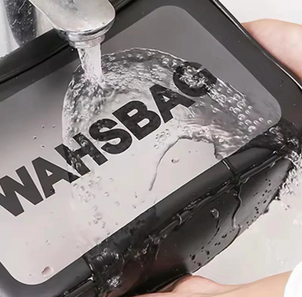 WATERPROOF TRAVEL COSMETICS POUCH WASHBAG ORGANIZER