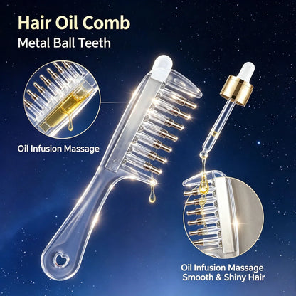 PRODESIRE™ HAIR OIL APPLICATOR COMB | SCALP MASSAGER