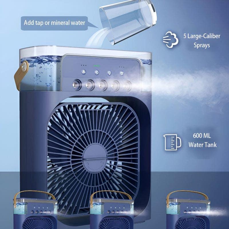 RECHARGEABLE USB HUMIDIFIER FAN FOR CLEAN AND REFRESHING AIR