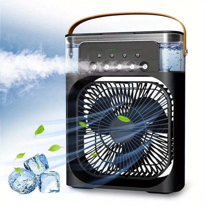 RECHARGEABLE USB HUMIDIFIER FAN FOR CLEAN AND REFRESHING AIR