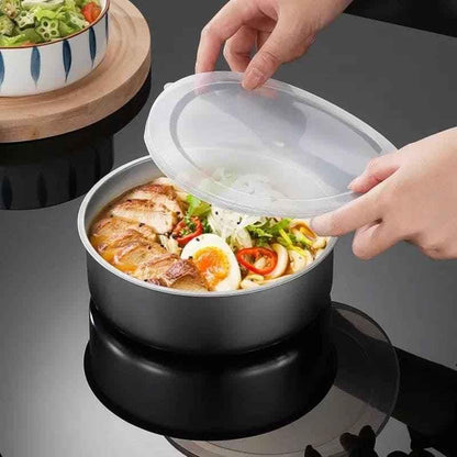 PRODESIRE™ 5-PIECE STAINLESS STEEL MIXING BOWLS SET WITH SECURE LIDS