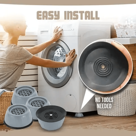 HEAVY-DUTY NON-SLIP WASHING MACHINE SHOCK ABSORBING PADS