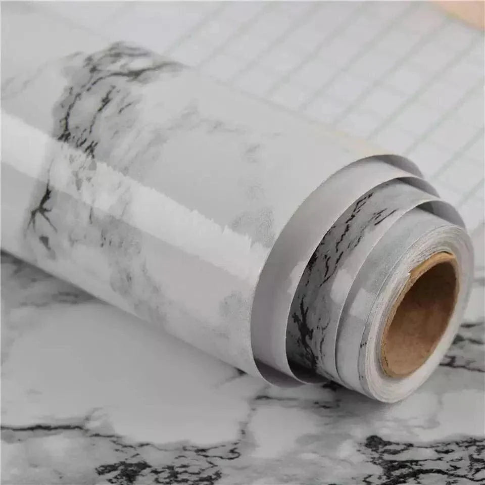 SELF-ADHESIVE MARBLE DESIGN DECOR STICKERS FOR HOME