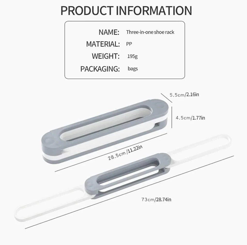 WALL STORAGE RACK FOR SHOES & TOWELS – SPACE-SAVING DESIGN