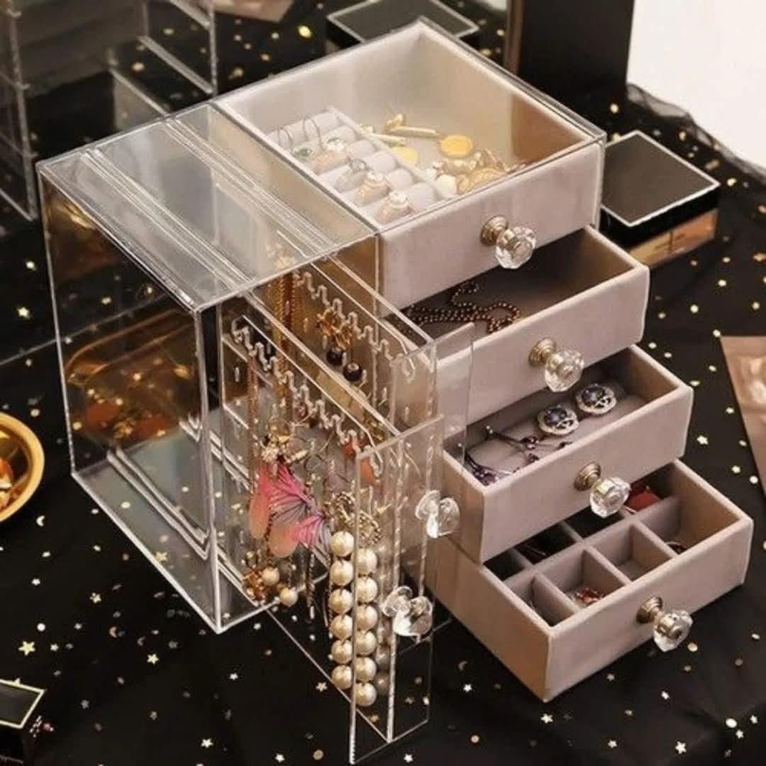 MULTIPURPOSE ACRYLIC 4 + 2 DRAWERS ORGANIZER