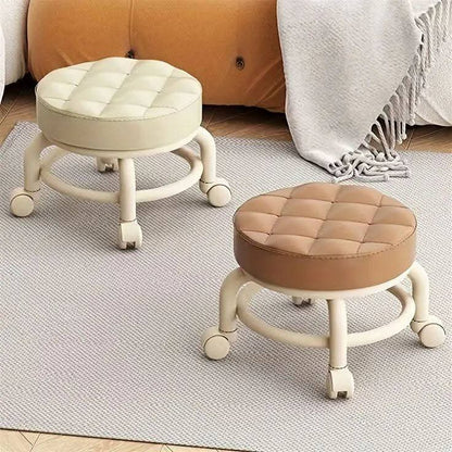 ROLLING STOOL WITH WHEELS
