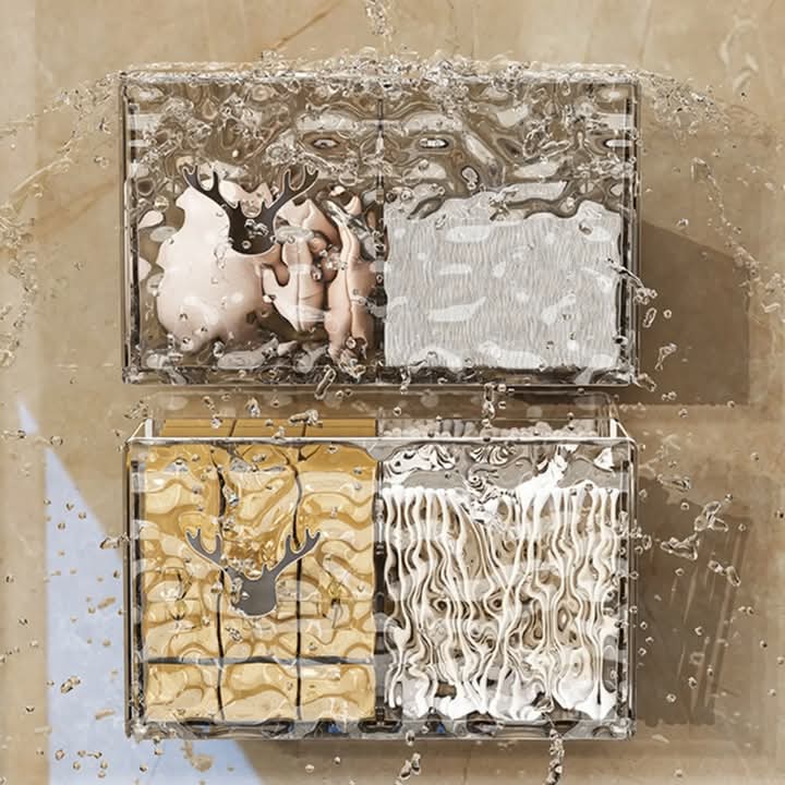 ACRYLIC WALL MOUNTED GLAM ORGANIZER