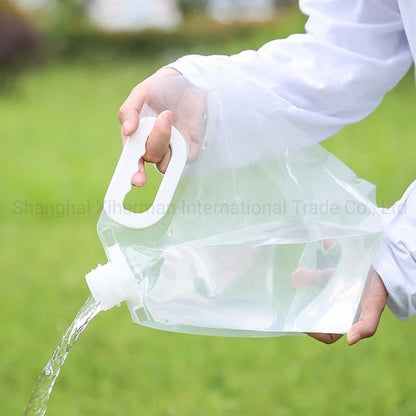 PRODESIRE™ TRANSPARENT OUTDOOR FOLDING WATER BAG (5 LITER)