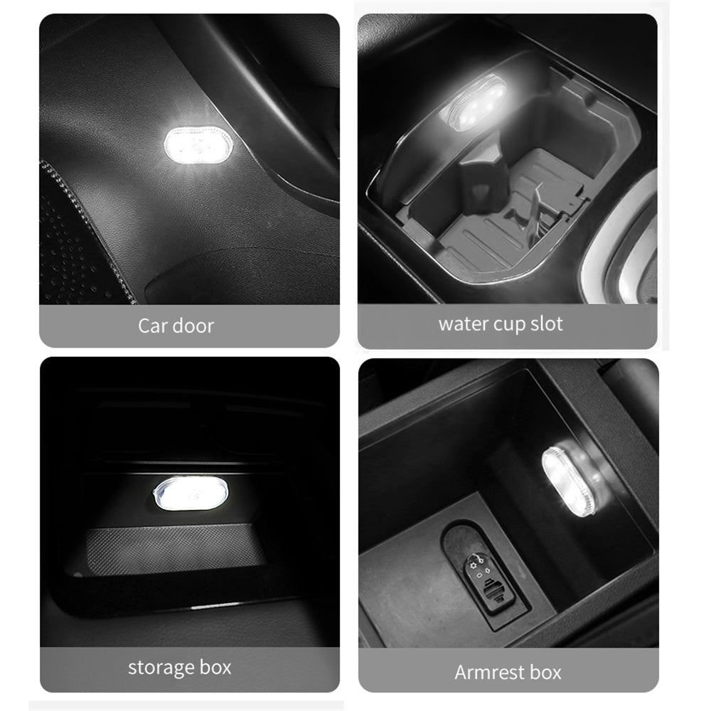 PRODESIRE™ LED CAR INTERIOR LIGHTING, FINGER TOUCH SENSOR READING LAMP, 7 COLORS LED INTERIOR CAR LIGHTS
