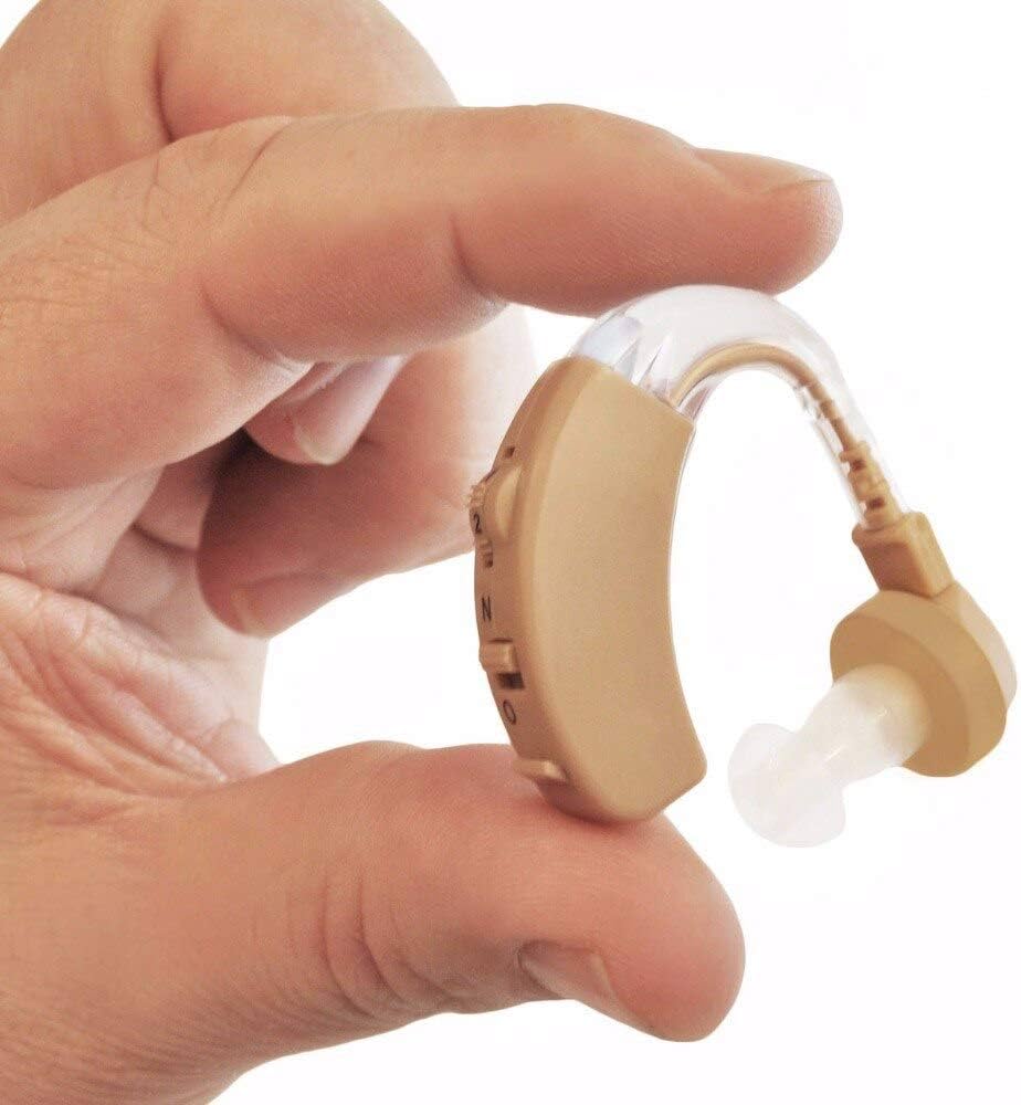Axon V-163 BTE behind-the-ear hearing aid, battery operated