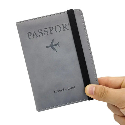 PRODESIRE™ SLIM LEATHER TRAVEL PASSPORT WALLET