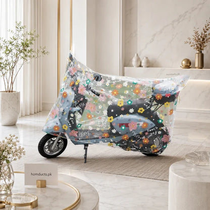 PRODESIRE™ TRANSPARENT MULTICOLOR SCOOTY COVER