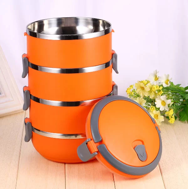 PRODESIRE™ ROUND THERMOL LUNCH BOX (IMPORTED)