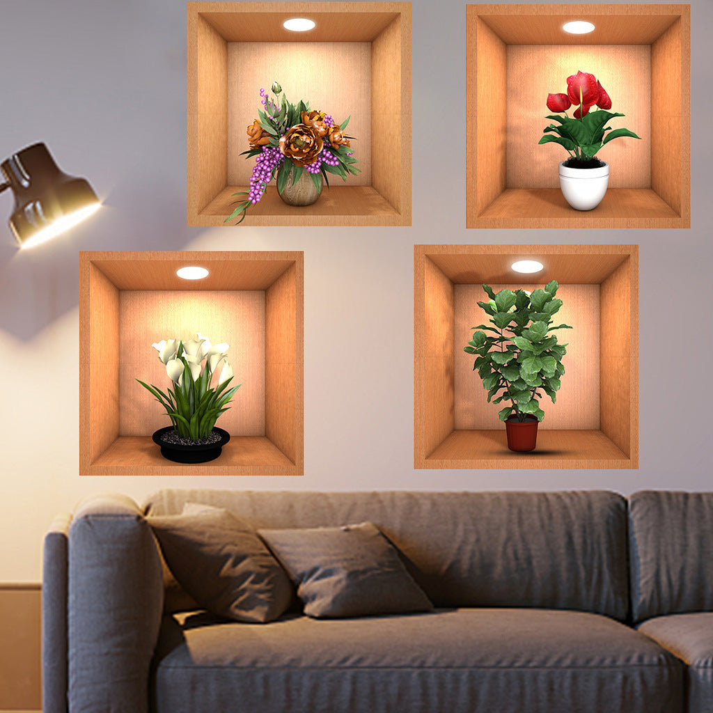 3D WALL DECOR STICKERS
