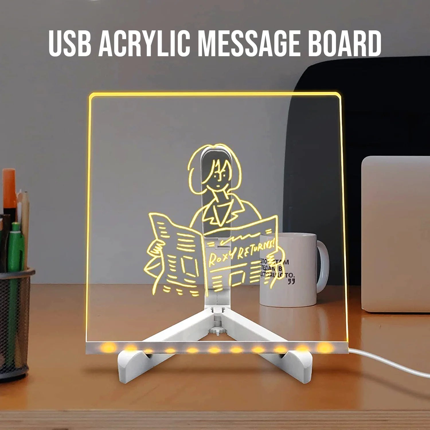 PRODESIRE™ ACRYLIC LED WRITING MESSAGE BOARD