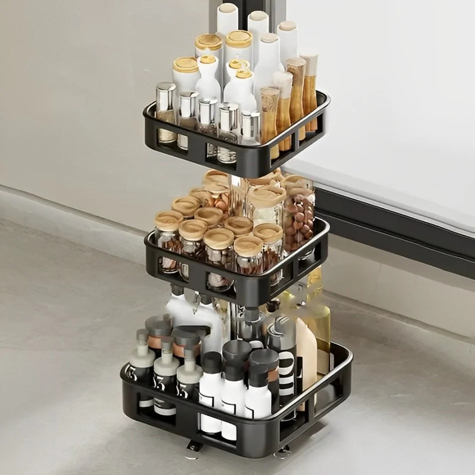 PRODESIRE™ 360° ROTATABLE METAL STORAGE ORGANIZER