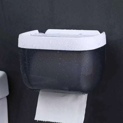 WATERPROOF WALL-MOUNTED PAPER HOLDER