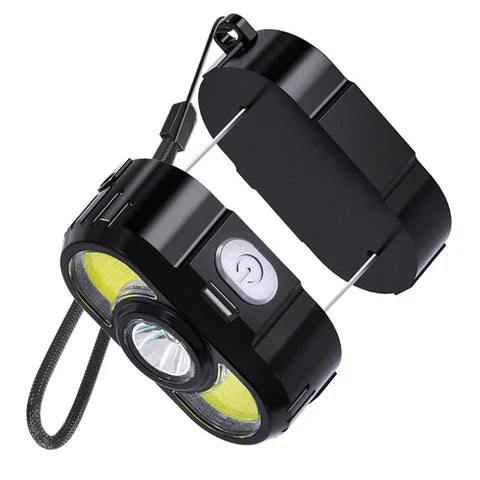 PRODESIRE™ RECHARGEABLE CAMPING HEADLAMP – IP65 WATERPROOF, 1500LM HIGH-BRIGHTNESS WITH PORTABLE FLASHLIGHT