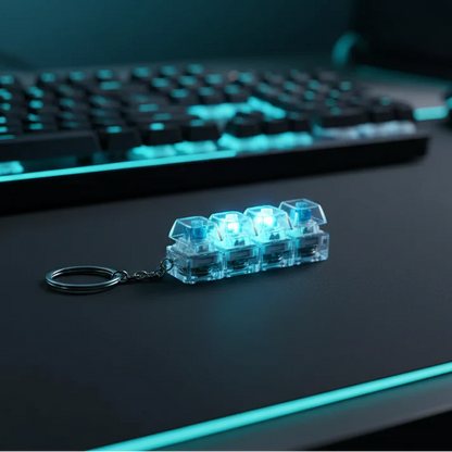 PRODESIRE™ KEYBOARD FIDGET STRESS RELIEF KEYCHAIN FOR KIDS & ADULTS