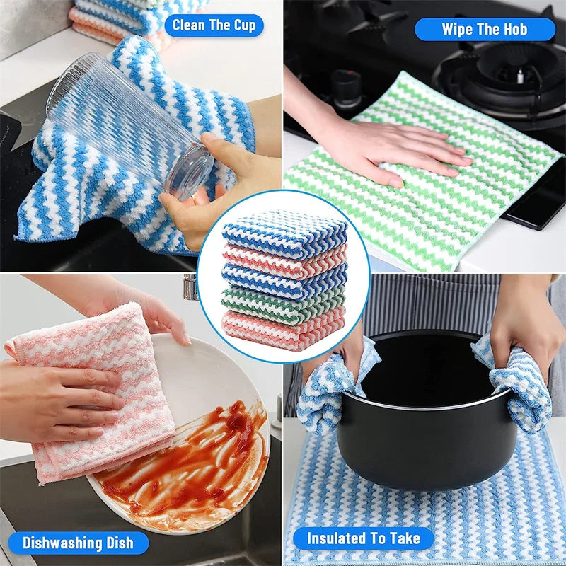 KITCHEN TOWELS PACK OF 5