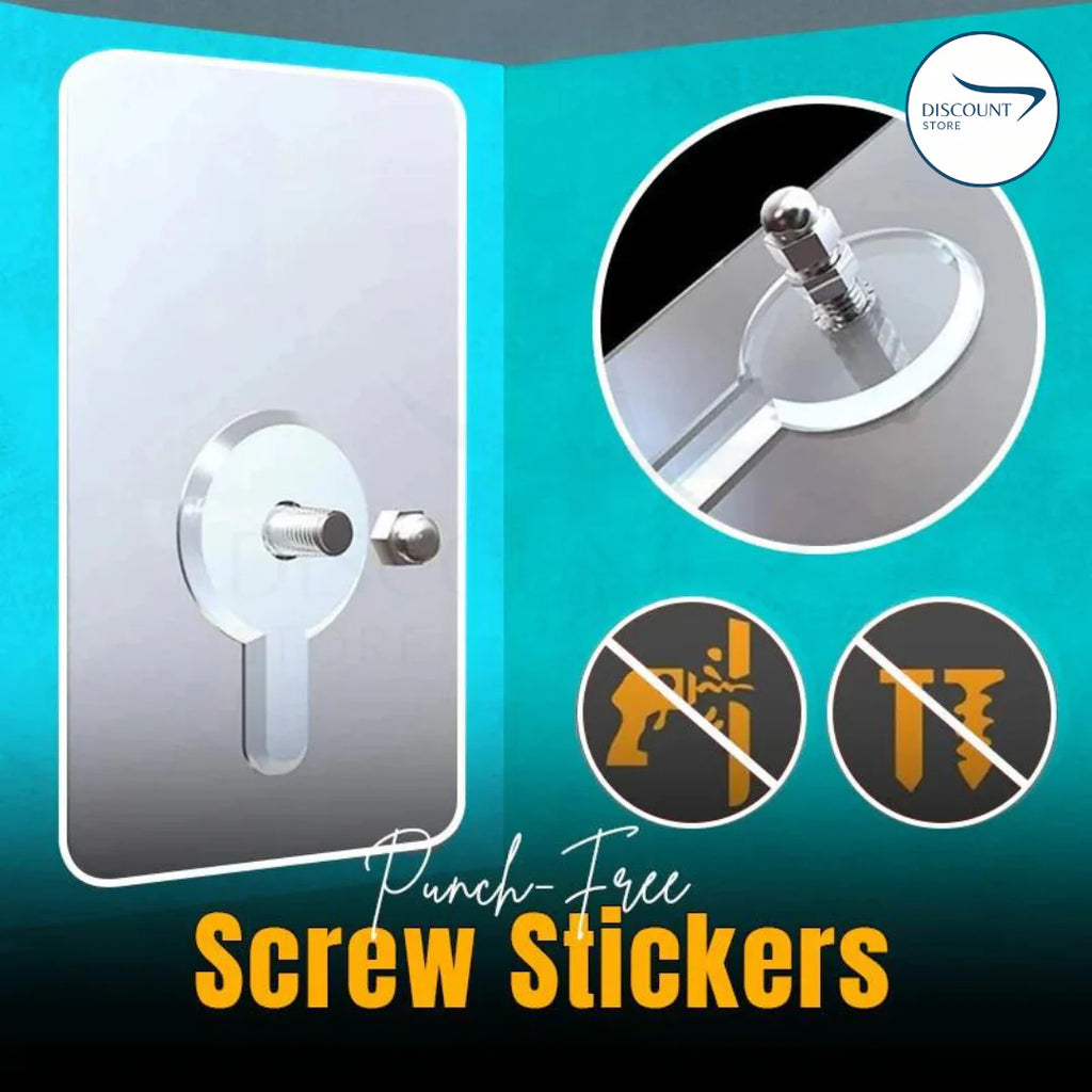 PRODESIRE™ PUNCH-FREE SCREW STICKERS - (IMPORTED)