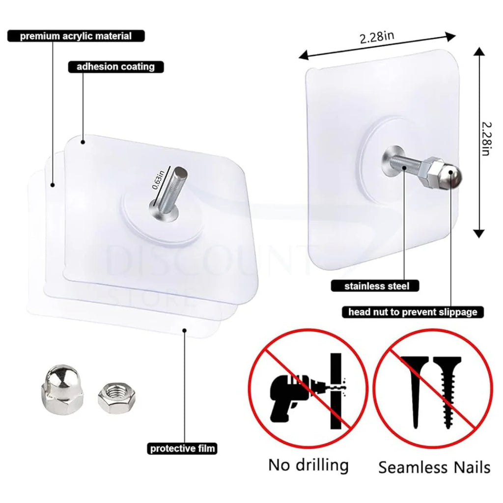 PRODESIRE™ PUNCH-FREE SCREW STICKERS - (IMPORTED)