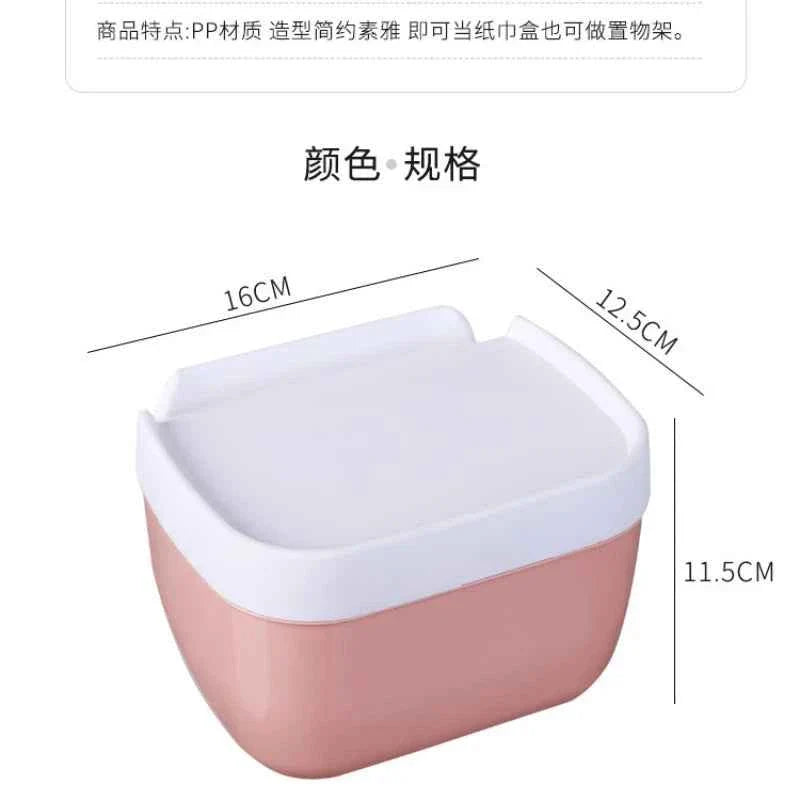 WATERPROOF WALL-MOUNTED PAPER HOLDER