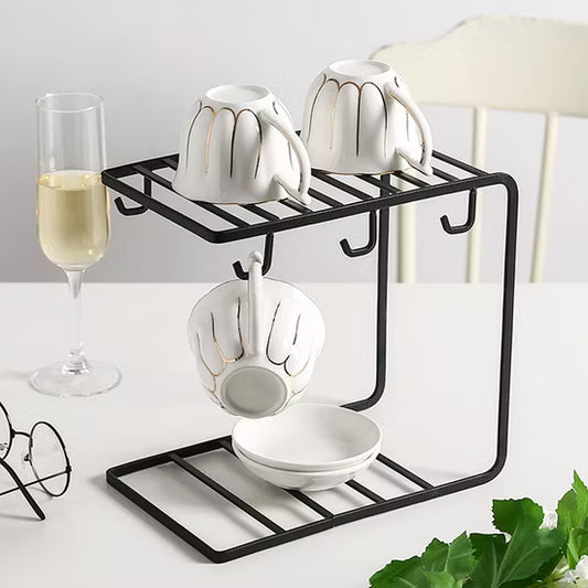 DURABLE AND STYLISH COFFEE MUG HOLDER FOR TABLETOP