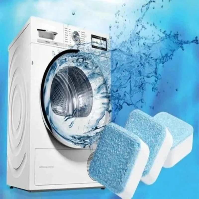 12 PACK WASHING MACHINE CLEANER – POWERFUL DEEP CLEAN