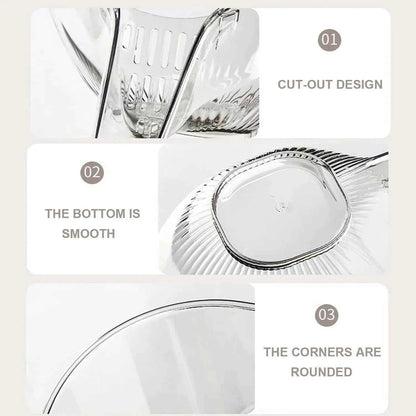 ACRYLIC STORAGE BASKET FOR FRUITS & VEGGIES