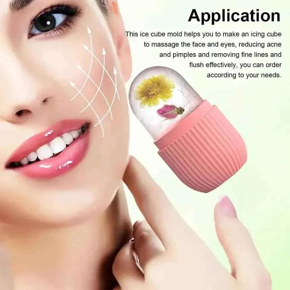 SILICONE ICE ROLLER FOR RELIEVING PUFFY EYES & FACE