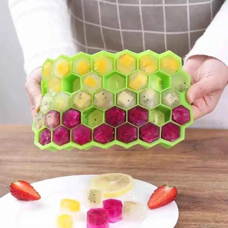 NON-STICK SILICONE MOLD FOR CRYSTAL ICE CUBES