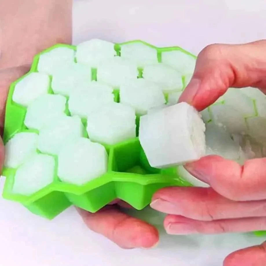 NON-STICK SILICONE MOLD FOR CRYSTAL ICE CUBES