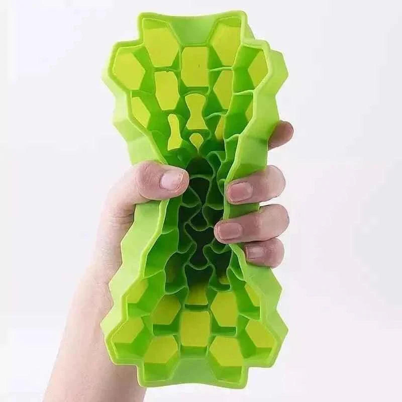 NON-STICK SILICONE MOLD FOR CRYSTAL ICE CUBES
