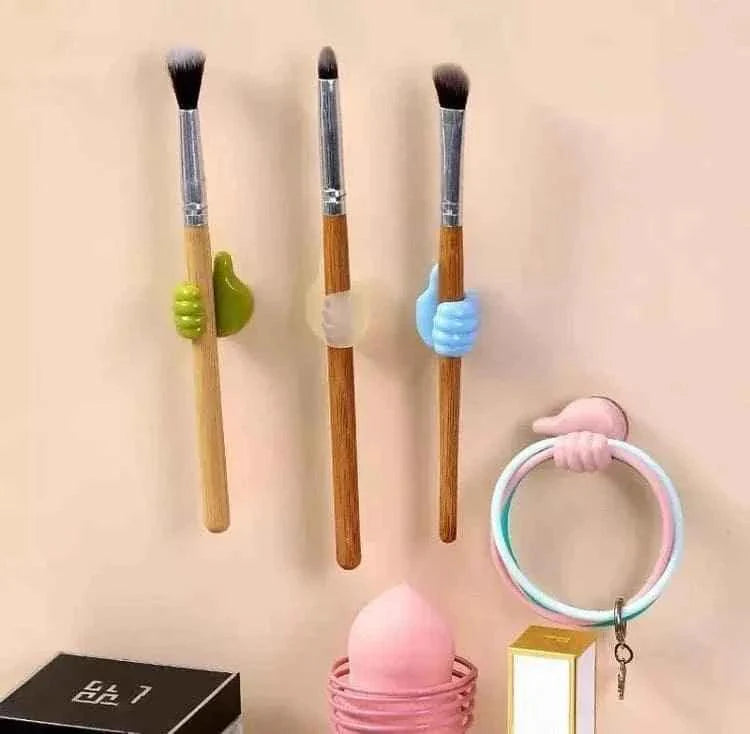 MULTIFUNCTIONAL SILICONE WALL THUMB CLIPS SET OF 10