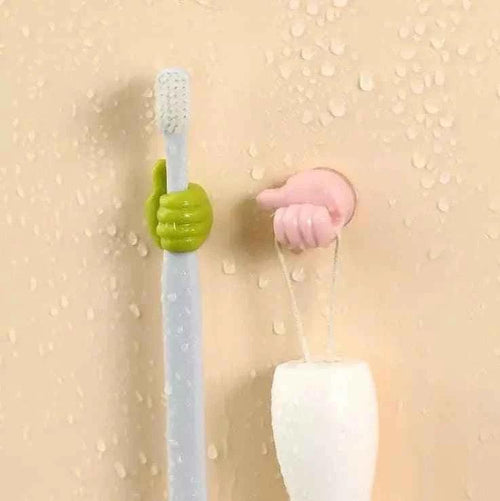 MULTIFUNCTIONAL SILICONE WALL THUMB CLIPS SET OF 10