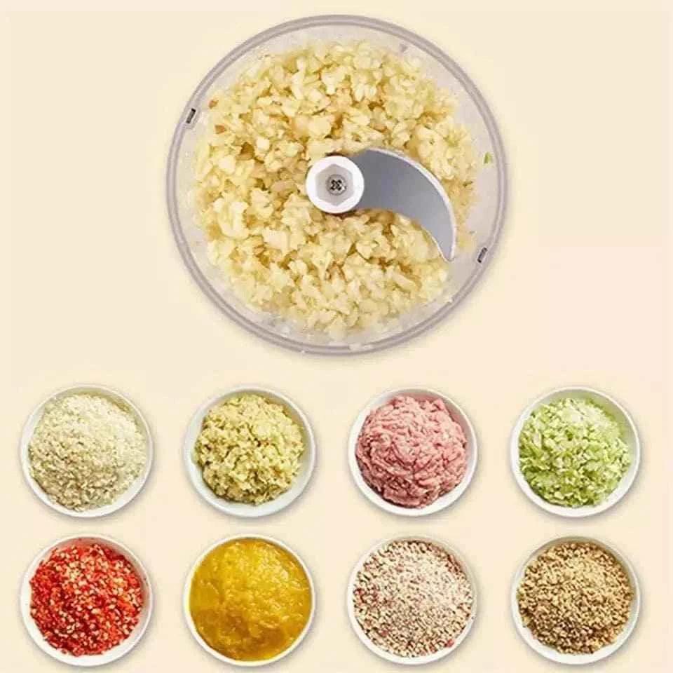 MINI ELECTRIC CHOPPER 250ML – PORTABLE VEGETABLE CUTTER FOR EASY COOKING