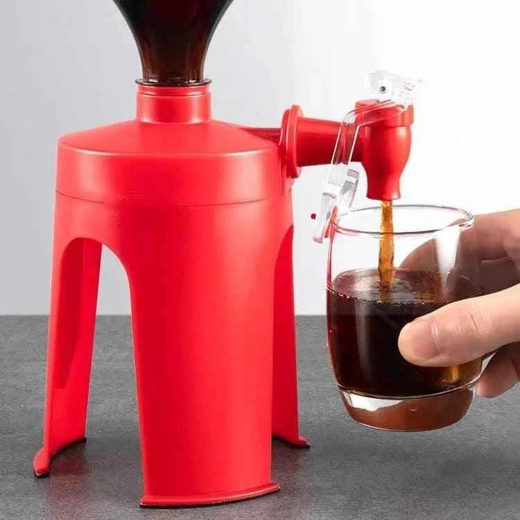 SODA BOTTLE DISPENSER FOR EFFORTLESS SERVING