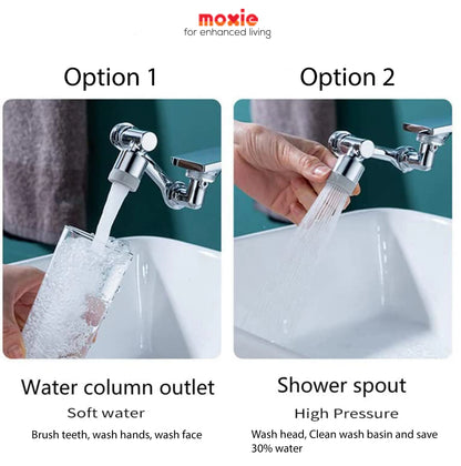 360 DEGREE ROTATING STAINLESS STEEL FAUCET