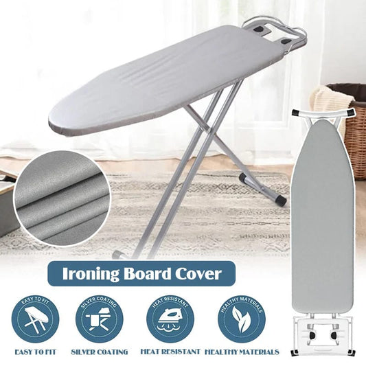 EASY FIT WASHABLE IRONING BOARD COVER WITH BACKING