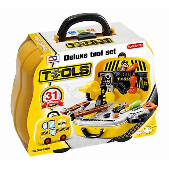 MULTIPURPOSE TOOL BOX BRIEFCASE TOY FOR KIDS