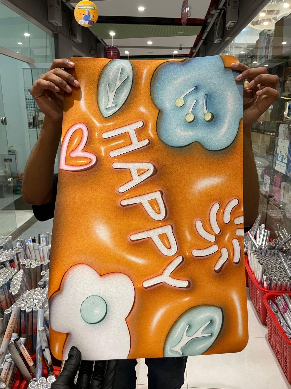 3D NON SLIP MATT (IMPORTED)