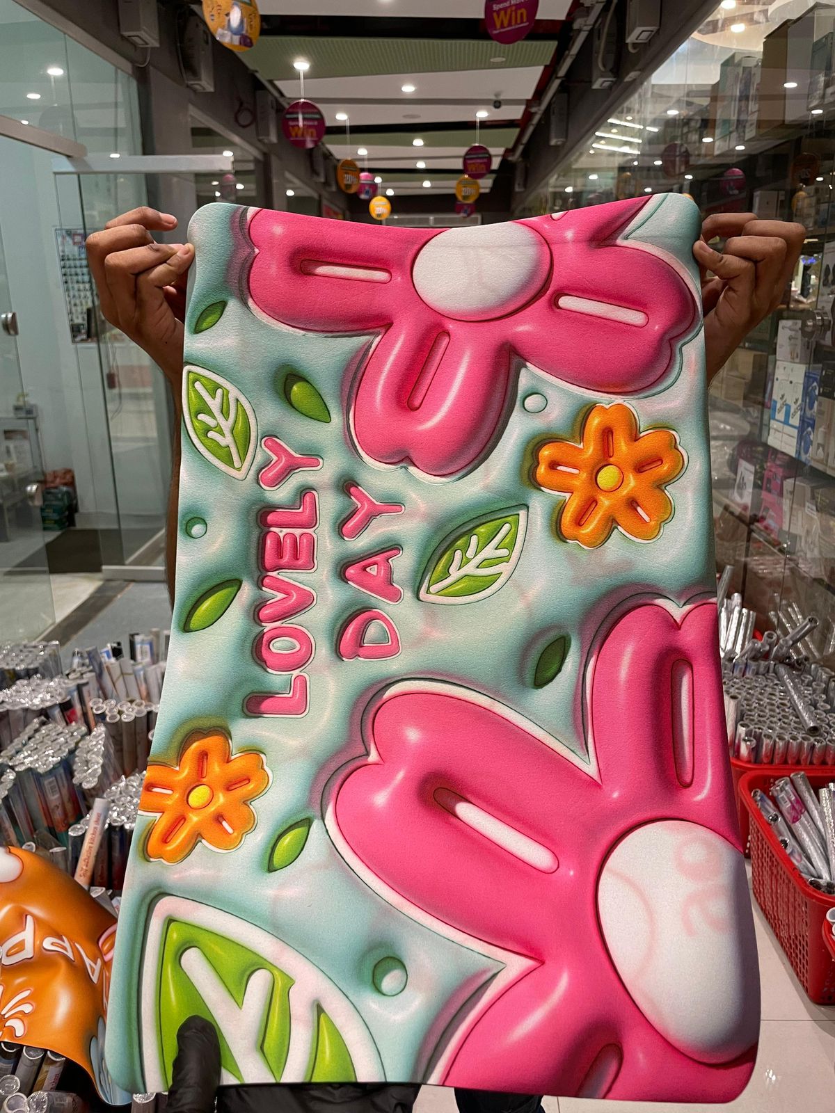 3D NON SLIP MATT (IMPORTED)