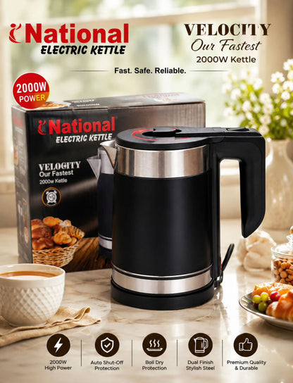 PRODESIRE™ HIGH QUALITY 2.2L ELECTRIC KETTLE